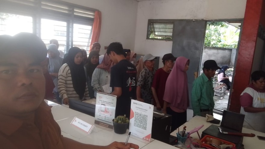 Album : PENYALUARN BANSOS DARI PIHAK POS
